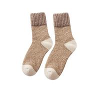 Générique Chaussettes Pilou Femme Chaussette Thermique Antidérapantes Grande Hiver Laine Chaude Polaire Antiderapante Enfile Antidérapante De Nuit Pour Dormir Epaisse