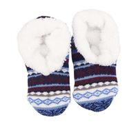 Générique Chaussettes Pilou Pilou Femme, Chaussettes Chaussons Antidérapante, Chaud pour l'hiver, Polaires, Taille Unique 35-42