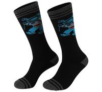 Générique Chaussettes Ski Enfant Thermiques Chaudes Chaussettes Souples Longues Jusqu'au Garçons et Filles Respirant Chaussette de Neige Hiver Ski, Les Activités Patinage Snowboard Randonnée