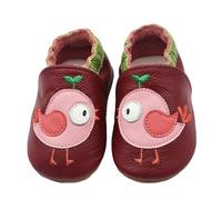 Générique Chausson Bebe Chaussons Cuir Bébé Cuir Souple Antidérapantes Chaussures Premiers Pas Garçon Fille Doux 0-24 Mois 2025