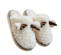 Générique Chausson De Noel Adulte,Chaussons d'hiver Unisexes Confortables avec Semelle pour Un Confort Et Une Chaleur IntéRieurs IdéAux pour Les Vacances