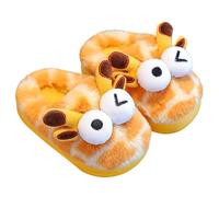 Générique Chausson Enfant Fille et Garcon Loisirs avec Design Animé Kawaii Pantoufles Moelleuses Chaussons en Peluche Chaud et Confort Hiver Pantoufle de Maison Antidérapant pour Tout-petits