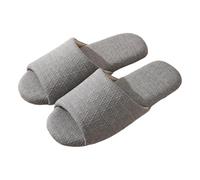Générique Chausson Femme Plateforme Chaussons confortables pour femmes,bout ouvert,pour une utilisation toute l'année,semelles souples,chaussures d'intérieur silencieuses couples,idéales la détente