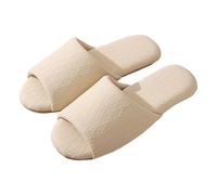 Générique Chausson Femme Plateforme Chaussons confortables pour femmes,bout ouvert,pour une utilisation toute l'année,semelles souples,chaussures d'intérieur silencieuses couples,idéales la détente