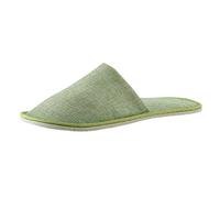 Générique Chausson Jetable pour Hôtel Invités, Pantoufle Maison Femmes et Hommes, Chaussons Usage Unique en tissu avec Semelle Antidérapante Légers, Slippers Hotel Confort Doux Couleur Unie