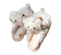 Générique Chaussons À Motifs De Dessins Animés - Chaussures Chauds Et Confortables Doux Chaussures En Lin En Coton Antidérapant Pantoufle Drole Mignons Fashion Pantoufles Chauffantes