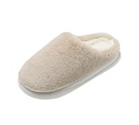Générique Chaussons Antiderapant Femme - Chaussures Maison Femme Hiver Pantoufle Mousse À Mémoire Pantoufles Simple Chausson Couleur Pure Pantoufle Doublées en Peluche Chaussons Chaude Slippers
