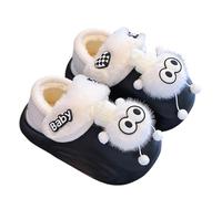 Générique Chaussons Bébé Garçon Fille Pantoufle Respirant Semelle Souple Antidérapante Chausson de Mousse de Mémoire de Maison pour hôtel, Maison, Voyage et fête Doux Hiver Peluche Pantoufle en Coton