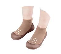 Générique Chaussons Bébé Marche, Chaussures Antidérapantes Respirants Semelle Caoutchouc - Souliers Premiers Pas pour Intérieur
