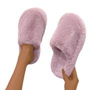 Générique Chaussons Chauds Femme éLéGant - 2023 Nouvelle Couverture Orteil Maison avec Commerce ExtéRieur Pantoufles Femme Hiver Mignon en Peluche éPaissi Coton Pantoufles Pantoufles Chaudes (42)