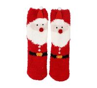 Générique Chaussons Chaussettes Fourrées Femme Chaudes Hiver Cocooning Chaussette De Noel Cadeaux Paillettes Moumoute Personnalisé Douces Homme Pyjama Chausson Paillette Pilates Bleu foncé