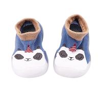 Générique Chaussons Chaussettes pour bébé Antidérapantes Souple Semelle Caoutchouc Chaussettes Bottines Premières en Polaire - Douces et Confortables Nouveau-nées Cadeau pour bébé