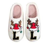 Générique Chaussons De Noel Chausson Hiver Femme Pantoufles Homme Chaud Isotherme Grinch Pantoufle Polaire Fantaisie Chaude Adulte Couple Slippers Noël Assorti Lutin Confortable Chaudes Charentaise