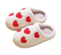 Générique Chaussons Enfant pour Fille et Garçon avec Doublure en Polaire antidérapante Tricot Chausson Chaussures Premiers Pas pour la Maison et l'École Maternelle Pantoufle Hiver pour Garçons Filles