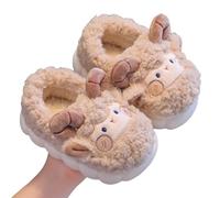 Générique Chaussons Enfants Fille Garcon Pantoufle Tout Simplement Chauds et antidérapants Premier Pas Chausson de Marche pour la Maison et la Maternelle Pantoufle Unisexes pour Enfants