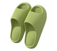 Générique Chaussons Femme Ete Confortable Ouvert - Chaussons De Douche Anti Glisse Femme Pantoufles Maison Chaussures Respirante Claquettes Plateforme Pantoufles Interieur Chaussures Legere Claquette