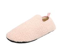 Générique Chaussons Femme Hiver Chaud,Pantoufles en Mousse À Mémoire De Forme Chausson D'Intérieur Fermé Polaire pour Slippers Chaussures Maison Bois Plancher Faux Daim Fourrure Mules