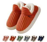 Générique Chaussons Femme Hiver,Chausson Chaud Femme,Chaussons Chauds et douillets en Forme de Nuage pour Homme et Femme,Pantoufles Antidérapantes pour l'intérieur et l'extérieur
