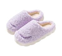 Générique Chaussons Femme Memoire De Forme - Chausson Femme Hiver Chaud Pantoufle Couleur Unie Pantoufles Semelle Épaisse Chaussures Intérieur/Extérieur Pantoufle Silencieux Pantoufles