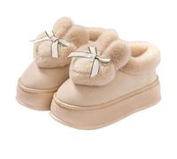 Générique Chaussons Femme Pantoufle Mule Pantoufles De Noël Pour Homme Et En Peluche Amusante L'hiver Claquettes Pliables Voyage Sac Rangement Résistant À L'eau Kaki 36
