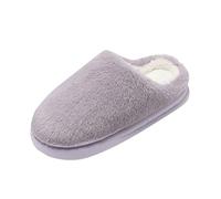 Générique Chaussons Femme Pantoufles Homme Automne Hiver Chaud Confortable Chausson Mousses À Mémoire Mules Antidérapant Légères Et Respirantes Intérieur/extérieur
