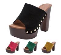 Générique Chaussons Femme té Tongs pour Sandales Piscine Pantoufles d'été antidérapantes séchage rapide Claquettes Jardin Plage