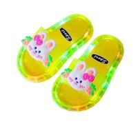 Générique Chaussons Lumineux pour Filles avec Motifs de Dessins animés, antidérapants et Confortables pour intérieur et extérieur, Taille 22-35