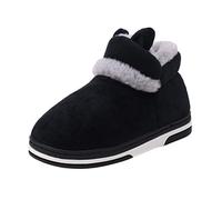 Générique Chaussons Montants Fourrés Bottines Femme, 2025 Nouveau Bottines Femme Chic Et Confortable, Bottine Avec Oreilles Botte Original Chaussure Plates Chaussures Automne Hiver Chaud Bottes