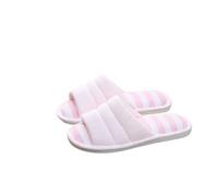 Générique Chaussons Ouverts Pour Femme - Chaussures En Lin En Coton Doux Chaussures Chauds Et Confortables Respirant Chaussons Décontracté Femme Fashion Pantoufles Chauffantes