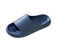 Générique Chaussons respirants semelles plates et bout ouvert. Chaussons semelles souples qui ressemblent des pantoufles d'intérieur simples et légères. Confort Chaussure Ski (Dark Blue, 40)