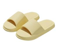 Générique Chaussons unisexes type pantoufles d’oreiller, Chaussures de douche à semelle épaisse légère, Confort ultime pour intérieur et bain, Pour salle de bain, maison et piscine