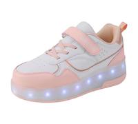 Générique Chaussure à Roulette Lumineuse pour Garçons et Filles - Basket Enfant Rétractable Créative pour Sports de Plein Air