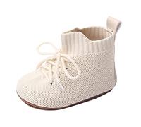 Générique Chaussure Ça Clown Chaussures pour Tout-Petits garçons et Filles Chaussures de Sport antidérapantes à Lacets Haut en Respirante et Confortable Chaussons Enfants Garçon (White, 19 Infant)