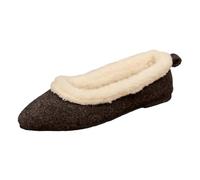 Générique Chaussure de Marche Femme Bottes d'hiver doublées en Polaire,Chaussures doublées à Semelle Plate pour l'extérieur