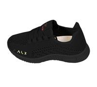 Générique Chaussure de Sport Femme Chaussures Pieds Larges Baskets Épaisses pour Femmes Et Filles,Style Rétro,en Respirante,Chaussures de Marche Décontractées Course Légères Running (Black,40)