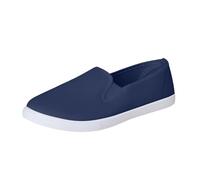 Générique Chaussure De Sport Femme Orthopédiques Mode Air Running Course Chaussures sans Lacet Ete Outdoor Chaussures De Tennis pour Femmes Blanc Baskets Femme Sport Running Sneaker Air Respirant