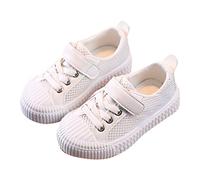 Générique Chaussure Enfant Fille,Printemps Et éTé Nouvelle Semelle en Caoutchouc en Chaussures De Sport DéContractéEs De Dessin Animé Mignon pour Enfants AntidéRapantes (White, 28 Little Child)
