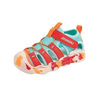 Générique Chaussure Enfant Garcon Fille Baskets pour Enfants Sneaker Sport Léger Mode Respire Respirant Décontractées Confortable Antidérapantes pour Le Sport et L'athlétisme (Red, 35.5 Big Kids)