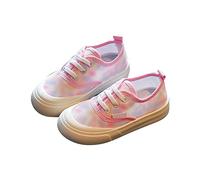 Générique Chaussure Enfant Garcon Fille Baskets Tendance Enfant Sneaker Sport Léger Mode Respire Respirant Antidérapantes Souple Flexible Stable pour Le Sport et L'athlétisme (Red, 35.5 Big Kids)