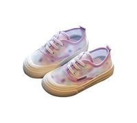 Générique Chaussure Enfant Garcon Fille Baskets Tendance Enfant Sneaker Sport Léger Mode Respire Respirant Antidérapantes Souple Flexible Stable pour Le Sport et L'athlétisme (Purple, 35.5 Big Kids)
