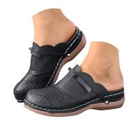 Générique Chaussure Ete Femme Sandales Femmes Été Compensées Tongs Confortable Bout Ouvert Chaussures De Plage Sandales Femmes Été Claquettes Femme Classique Plage Confort Confortable Tong