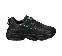Générique Chaussure Femme Chic Basket Cuir Femme Baskets À Lacets pour Hommes, Chaussures Décontractées Confortables en, Mode Automne Et Hiver Bottes Larges pour Hommes Marron