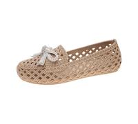 Générique Chaussure Femme Confortable Chaussures décontractées Respirantes à Enfiler avec Un Design ajouré et Une Semelle pour Un Confort Quotidien