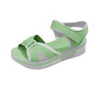 Générique Chaussure Femme Ete Chaussure De Plage Femme Sandales Plates Sandales Confortables Chaussures Tongs De Plage Sabot Confortable Pieds Larges Bohèmes Été Semelle Souple Respirantes Talbloc
