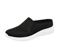 Générique Chaussure Femme Ete Chaussures Pieds Larges Compensées Semelles Orthopédiques Sandale Orthopedique Basket sans Lacet Confort Chic De Randonnée Confortable Claquettes Toile Été Compensee
