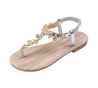 Générique Chaussure Femme Ete Sandale Sandales Compensées Femme Été Sandales Tong Été Sandale De Plage 2025 Orthopédique Bout Ouvert Confortables Pantoufles Chausson Femmes Ete