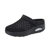 Générique Chaussure Femme Sandales Et Nu-Pieds Chaussures Été Compensées Ete Tennis De Randonnée Compensee Claquettes Confortable Basket sans Lacet Semelles Orthopédiques Sandale Orthopedique