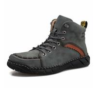 Générique Chaussure Moto Homme Botte Militaire Latérale Botas De Travail Bottes Fourrées Terrain avec Chaussures Sécurité Securite pour Hiver Basquette Cuir Hommes