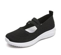 Générique Chaussure Orthopédique Femme De Marche Plateforme Soulagement des Pieds Absorbant Les Chocs Antidérapants Fermés Chaussures Chaussons Plates Confortable Sport