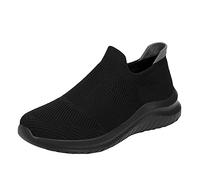 Générique Chaussure Orthopedique Femmes Chaussure De Marche sans Lacets Antidérapante Sneaker avec Maille Respirantes Casual À Plateforme Confortables Basquette Sport Printemps Running en Plein